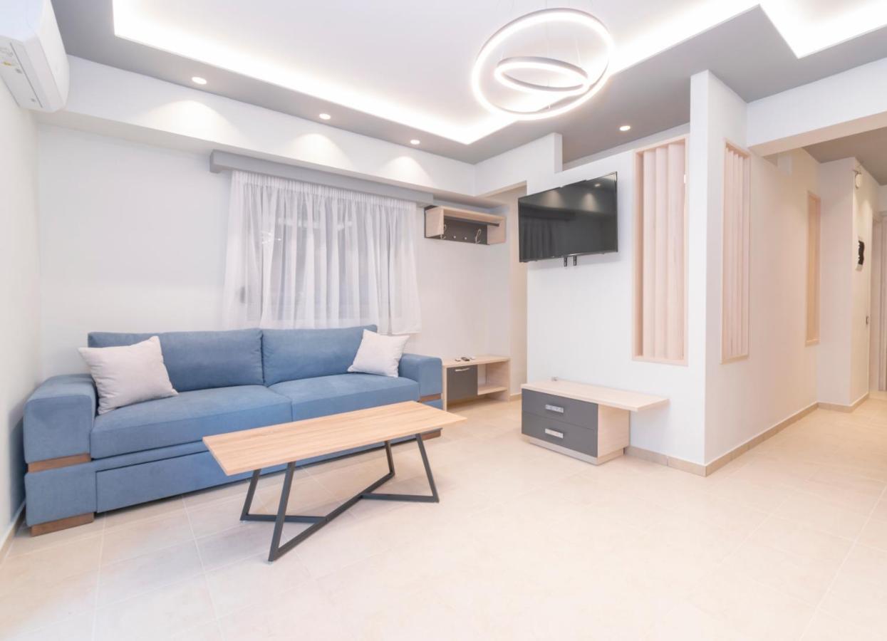 Sithoniars Luxury Ground Floor Apartment With Private Garden ネオス・マルマラス エクステリア 写真