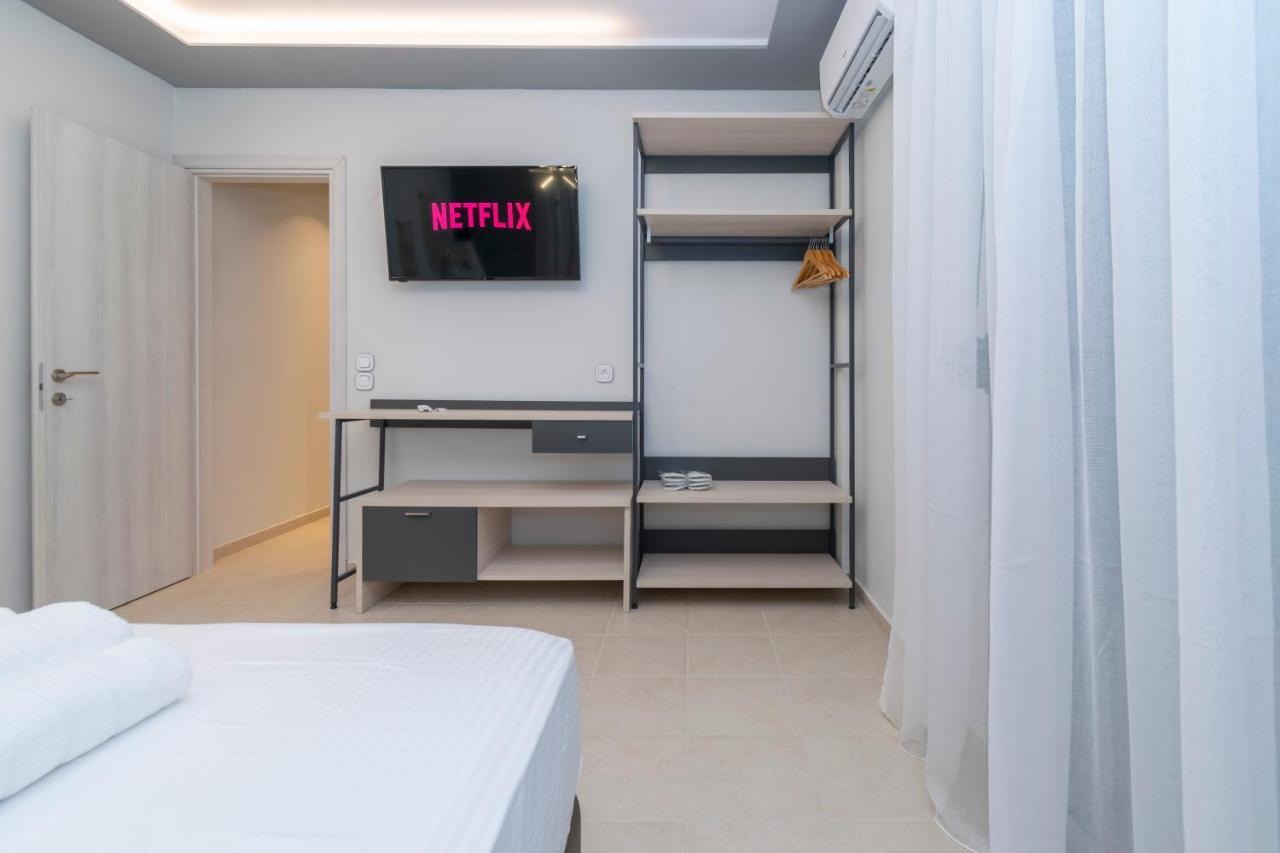 Sithoniars Luxury Ground Floor Apartment With Private Garden ネオス・マルマラス エクステリア 写真